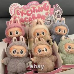 Lab-u-B-U Plush LAFUFU V1 Blind Packs Eating Macarons Series Figures Set of 6