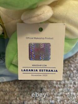 Laganja Estranja Limited Edition MAKESHIP Plush ONLY 498 MADE