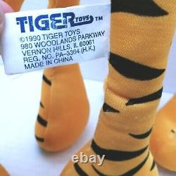 Lanky Doodles Tail Stripe Tiger Toys 1990 Plush Stuffed Animal Hyper Stryper