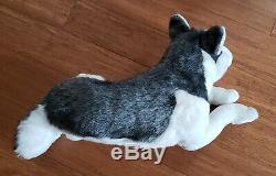 Large 30 Fine Toy Husky Wolf Plush