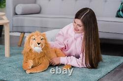 Large 65cm Soft Toy Plush The Lion King Style Teddy Bear Stuffed Simba Mufasa