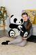 Large 70cm Panda Teddy Bear Cuddly Plush Stuffed Animal Soft Toy Kids Gift Xmas