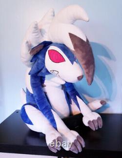 Large Pokemon Custom Shiny Midnight Lycanroc Plush Stuffed Animal