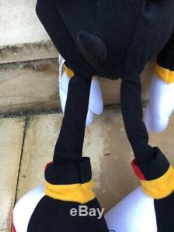 Large Sonic X Shadow the Hedgehog Plush 32 Inch/ 82cm Good Condition Network