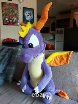 Large Spyro The Dragon Soft Toy Plush 25, Play By Play 2001
