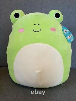 Large Squishmallow Frog Wendy The Frog Squishmallow 16 USA Exclusive Frog