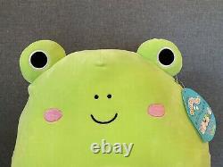 Large Squishmallow Frog Wendy The Frog Squishmallow 16 USA Exclusive Frog