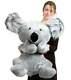 Large Stuffed Koala Bear 26 Inches Soft Big Plush Animal Made In Usa