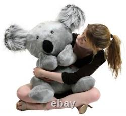 Large Stuffed Koala Bear 26 inches Soft Big Plush Animal Made in USA