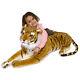 Large Tiger Stuffed Animal Toy Toddler Boy Kids Big Giant Plush Cuddly Soft 5ft