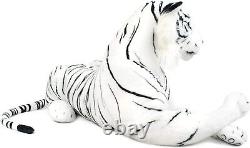 Large White Tiger Plush Animal Toy Toddler Kid Giant Big Cat Stuffed Pillow Soft