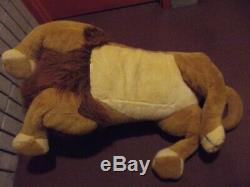 Large stuffed plush 5 foot Simba Disney Douglas