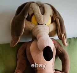Last One Trudi Plush Wile E Coyote 50 Stuffed Animal Looney Tunes Rare