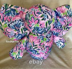 Lilly Pulitzer GECKO GREEN TIGER SUNRISE Plush MINNIE ELEPHANT Stuffed Animal