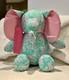 Lilly Pulitzer Mandevilla Pink Sand Plush Minnie Elephant Stuffed Animal Nwt New