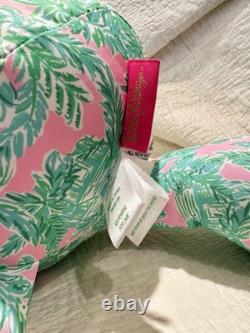 Lilly Pulitzer MANDEVILLA PINK SAND Plush MINNIE ELEPHANT Stuffed Animal NWT New