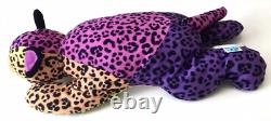 Lisa Frank Cheetah Jaguar Wild Cat Plush Stuffed Animal 20 Colorful Vintage