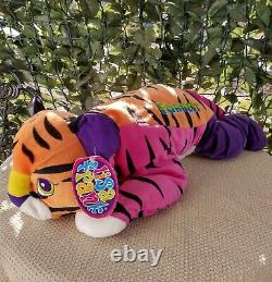 Lisa Frank FORREST Tiger Plush 24 With Tags Rare HTF Stuffed Animal SEE PICS