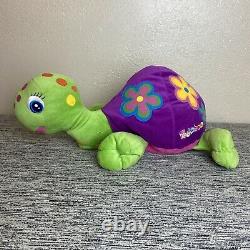 Lisa Frank Peekaboo Turtle Plush Toy Stuffed Animal 18 Vintage