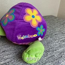 Lisa Frank Peekaboo Turtle Plush Toy Stuffed Animal 18 Vintage