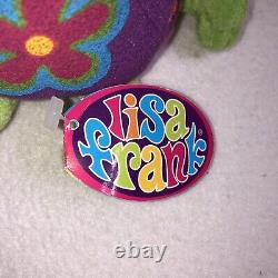 Lisa Frank Peekaboo Turtle Plush Toy Stuffed Animal with Tags 5 Vintage 1990's