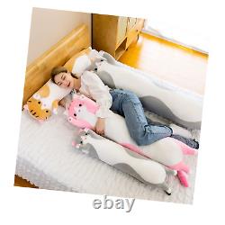 Long Cat Plush Pillow Soft Cat Hugging Pillow Stuffed Animal Pillow Cute Kitt