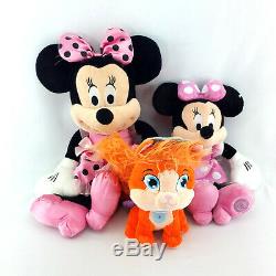 Lot 28 Disney Plush Stuffed Animals Store Exclusives Doll Set Large Collection