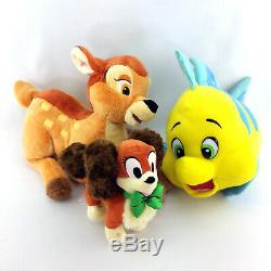 Lot 28 Disney Plush Stuffed Animals Store Exclusives Doll Set Large Collection