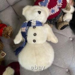 Lot Of 15 Boyds Bears Plush Stuffed Animals Xmas Christmas Easter Spring Vintage