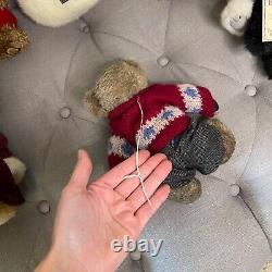 Lot Of 15 Boyds Bears Plush Stuffed Animals Xmas Christmas Easter Spring Vintage