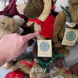 Lot Of 15 Boyds Bears Plush Stuffed Animals Xmas Christmas Easter Spring Vintage