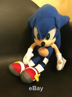 Lot Of 5 Sonic The Hedgehog Stuffed Plush Rare Set Toy Network 16 Brand New Tag