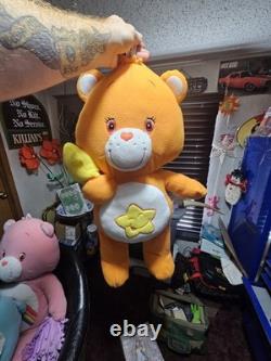 Lot Of Care Bears Baby 2002 Jumbo 26-inch Stuffed Animal Plush