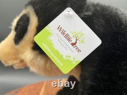 Lot of 24 Plush Black Bear Brown Floppy Animal Kingdom Collection Bulk Buy NEW