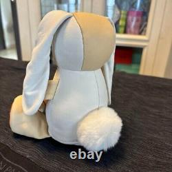 Louis Vuitton DouDou Rabbit White Beige Brown Plush Doll Stuffed Animal jp