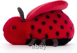 Loulou Love Bug Stuffed Animal, 5 Inches Insect & Bug Plush Toy Classic Chil