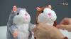 Lovely Talking Hamster Plush Toy Cute Speak Talking Sound Record Hamster Stuffed Animal Toys