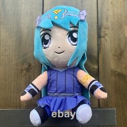 Lunar Eclipse The Krew Youtube Plush Anime Doll Light Blue Hair RARE Plushie