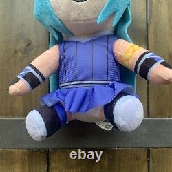 Lunar Eclipse The Krew Youtube Plush Anime Doll Light Blue Hair RARE Plushie