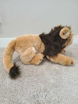 Magnussen Home Plush 18 Lion Stuffed Animal Lioness Cub Detailed Rare