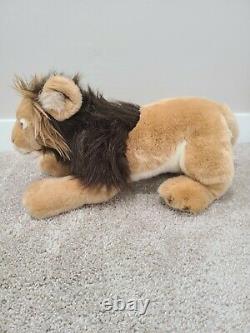 Magnussen Home Plush 18 Lion Stuffed Animal Lioness Cub Detailed Rare