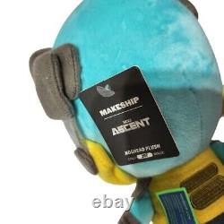 Makeship Official Noghead Hacker Plush The Ascent Curve Games Neon Giant CPU
