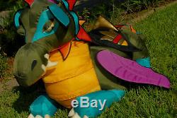 Manhattan Toy Co. Nor The GIANT Dragon Nylon Plush 57 Long VINTAGE 1996