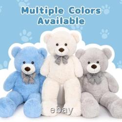 MaoGoLan Giant Teddy Bear Big 4 Feet Stuffed Animal Assorted Colors, Sizes