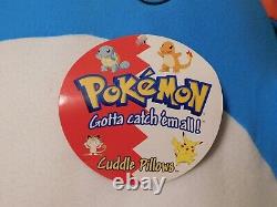 Marill Pokemon Cuddle Pillow Plush 2000 Nintendo 24 Gotta Catch Them All