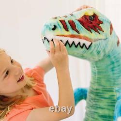 Melissa & Doug Standing T-Rex Giant Lifelike Plush Stuffed Animal