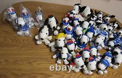 Metlife Snoopy Plush Dogs Huge Lot 40