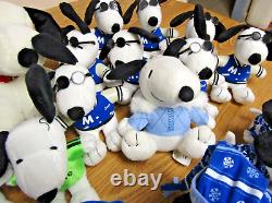 Metlife Snoopy Plush Dogs Huge Lot 40