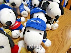 Metlife Snoopy Plush Dogs Huge Lot 40