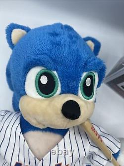 Mets MLB Sonic The Hedgehog Build A Bear Plush Toy Stuffed Animal SEGA With FUNKO